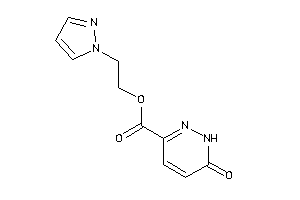 6-keto-1H-pyridazine-3-carboxylic Acid 2-pyrazol-1-ylethyl Ester