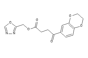 4-(2,3-dihydro-1,4-benzodioxin-6-yl)-4-keto-butyric Acid 1,3,4-oxadiazol-2-ylmethyl Ester