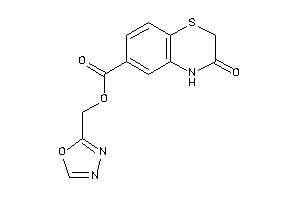 3-keto-4H-1,4-benzothiazine-6-carboxylic Acid 1,3,4-oxadiazol-2-ylmethyl Ester