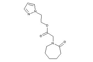 2-(2-ketoazepan-1-yl)acetic Acid 2-pyrazol-1-ylethyl Ester