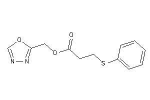 3-(phenylthio)propionic Acid 1,3,4-oxadiazol-2-ylmethyl Ester