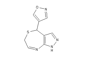 4-(4,6-dihydro-1H-pyrazolo[3,4-e][1,4]thiazepin-4-yl)isoxazole