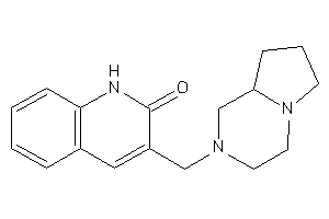 3-(3,4,6,7,8,8a-hexahydro-1H-pyrrolo[1,2-a]pyrazin-2-ylmethyl)carbostyril