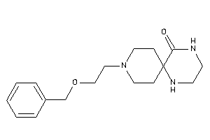 9-(2-benzoxyethyl)-1,4,9-triazaspiro[5.5]undecan-5-one