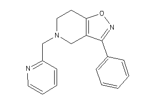 3-phenyl-5-(2-pyridylmethyl)-6,7-dihydro-4H-isoxazolo[4,5-c]pyridine