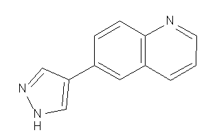 6-(1H-pyrazol-4-yl)quinoline