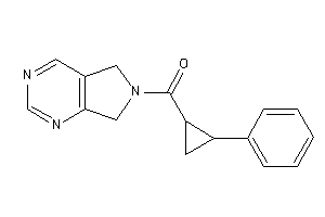 5,7-dihydropyrrolo[3,4-d]pyrimidin-6-yl-(2-phenylcyclopropyl)methanone