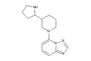 5-(3-pyrrolidin-2-ylpiperidino)-[1,2,4]triazolo[1,5-a]pyridine