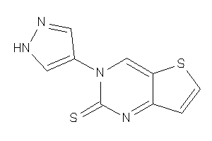 3-(1H-pyrazol-4-yl)thieno[3,2-d]pyrimidine-2-thione