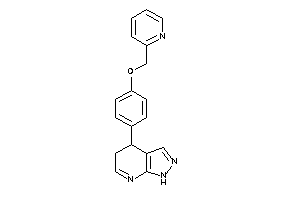 4-[4-(2-pyridylmethoxy)phenyl]-4,5-dihydro-1H-pyrazolo[3,4-b]pyridine