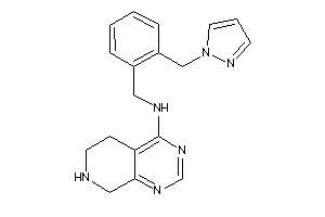 [2-(pyrazol-1-ylmethyl)benzyl]-(5,6,7,8-tetrahydropyrido[3,4-d]pyrimidin-4-yl)amine