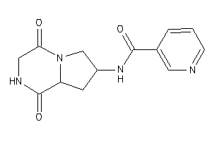 Image of N-(1,4-diketo-2,3,6,7,8,8a-hexahydropyrrolo[1,2-a]pyrazin-7-yl)nicotinamide