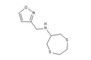 1,4-dithiepan-6-yl(isoxazol-3-ylmethyl)amine