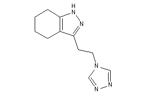 3-[2-(1,2,4-triazol-4-yl)ethyl]-4,5,6,7-tetrahydro-1H-indazole