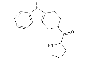 Pyrrolidin-2-yl(1,3,4,5-tetrahydropyrido[4,3-b]indol-2-yl)methanone