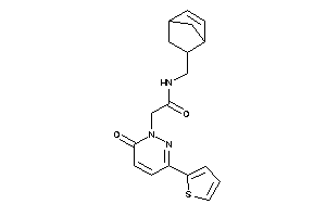 N-(5-bicyclo[2.2.1]hept-2-enylmethyl)-2-[6-keto-3-(2-thienyl)pyridazin-1-yl]acetamide