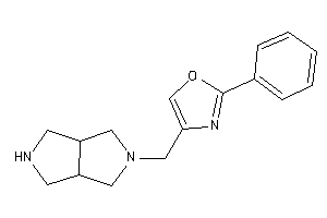 4-(2,3,3a,4,6,6a-hexahydro-1H-pyrrolo[3,4-c]pyrrol-5-ylmethyl)-2-phenyl-oxazole