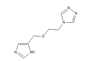 4-[2-(1H-imidazol-5-ylmethylthio)ethyl]-1,2,4-triazole