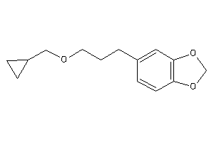 5-[3-(cyclopropylmethoxy)propyl]-1,3-benzodioxole