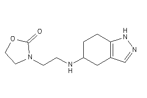 3-[2-(4,5,6,7-tetrahydro-1H-indazol-5-ylamino)ethyl]oxazolidin-2-one