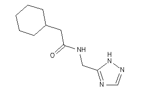 2-cyclohexyl-N-(1H-1,2,4-triazol-5-ylmethyl)acetamide