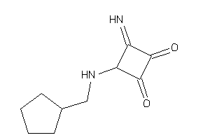 3-(cyclopentylmethylamino)-4-imino-cyclobutane-1,2-quinone