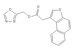 2-benzo[e]benzofuran-1-ylacetic Acid 1,3,4-oxadiazol-2-ylmethyl Ester
