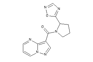 [2-(1,2,4-oxadiazol-5-yl)pyrrolidino]-pyrazolo[1,5-a]pyrimidin-3-yl-methanone