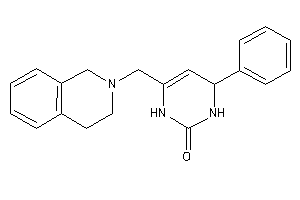 6-(3,4-dihydro-1H-isoquinolin-2-ylmethyl)-4-phenyl-3,4-dihydro-1H-pyrimidin-2-one