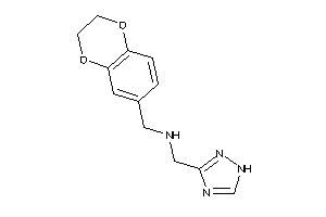 2,3-dihydro-1,4-benzodioxin-7-ylmethyl(1H-1,2,4-triazol-3-ylmethyl)amine