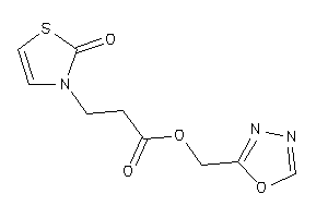 3-(2-keto-4-thiazolin-3-yl)propionic Acid 1,3,4-oxadiazol-2-ylmethyl Ester