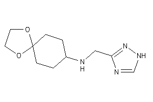 1,4-dioxaspiro[4.5]decan-8-yl(1H-1,2,4-triazol-3-ylmethyl)amine