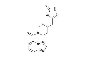 3-[[1-(tetrazolo[1,5-a]pyridine-5-carbonyl)-4-piperidyl]methyl]-1,4-dihydro-1,2,4-triazol-5-one