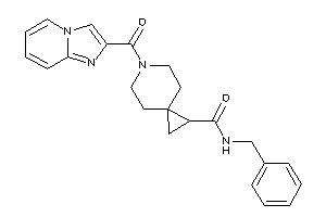 N-benzyl-6-(imidazo[1,2-a]pyridine-2-carbonyl)-6-azaspiro[2.5]octane-2-carboxamide