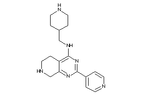 4-piperidylmethyl-[2-(4-pyridyl)-5,6,7,8-tetrahydropyrido[3,4-d]pyrimidin-4-yl]amine