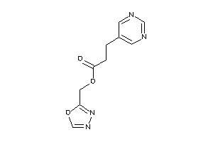 3-(5-pyrimidyl)propionic Acid 1,3,4-oxadiazol-2-ylmethyl Ester