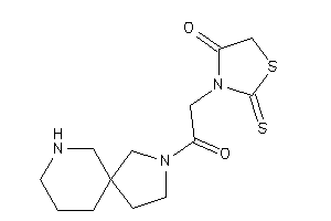 3-[2-(3,7-diazaspiro[4.5]decan-3-yl)-2-keto-ethyl]-2-thioxo-thiazolidin-4-one