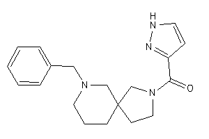(7-benzyl-3,7-diazaspiro[4.5]decan-3-yl)-(1H-pyrazol-3-yl)methanone