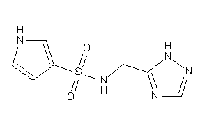 N-(1H-1,2,4-triazol-5-ylmethyl)-1H-pyrrole-3-sulfonamide