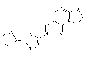 6-[[5-(tetrahydrofuryl)-1,3,4-thiadiazol-2-yl]iminomethyl]thiazolo[3,2-a]pyrimidin-5-one