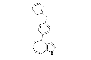 4-[4-(2-pyridyloxy)phenyl]-4,6-dihydro-1H-pyrazolo[3,4-e][1,4]thiazepine