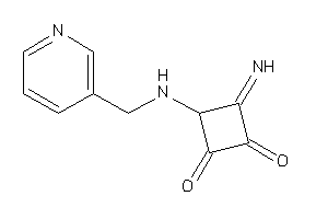 3-imino-4-(3-pyridylmethylamino)cyclobutane-1,2-quinone