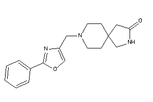 8-[(2-phenyloxazol-4-yl)methyl]-3,8-diazaspiro[4.5]decan-2-one