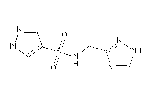 N-(1H-1,2,4-triazol-3-ylmethyl)-1H-pyrazole-4-sulfonamide