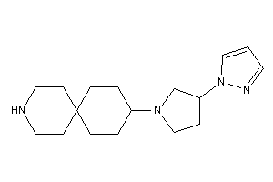 9-(3-pyrazol-1-ylpyrrolidino)-3-azaspiro[5.5]undecane