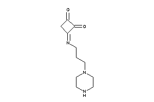 3-(3-piperazinopropylimino)cyclobutane-1,2-quinone