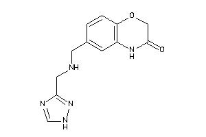 6-[(1H-1,2,4-triazol-3-ylmethylamino)methyl]-4H-1,4-benzoxazin-3-one