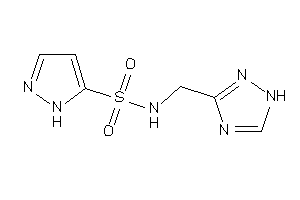 N-(1H-1,2,4-triazol-3-ylmethyl)-1H-pyrazole-5-sulfonamide