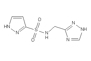 N-(1H-1,2,4-triazol-3-ylmethyl)-1H-pyrazole-3-sulfonamide