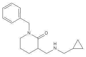 1-benzyl-3-[(cyclopropylmethylamino)methyl]-2-piperidone